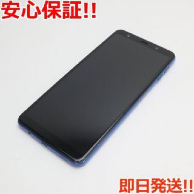 超美品 SIMフリー Galaxy A7 ブルー