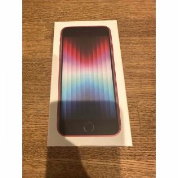 【新品未使用】 iPhoneSE 第3世代 64GB レッド