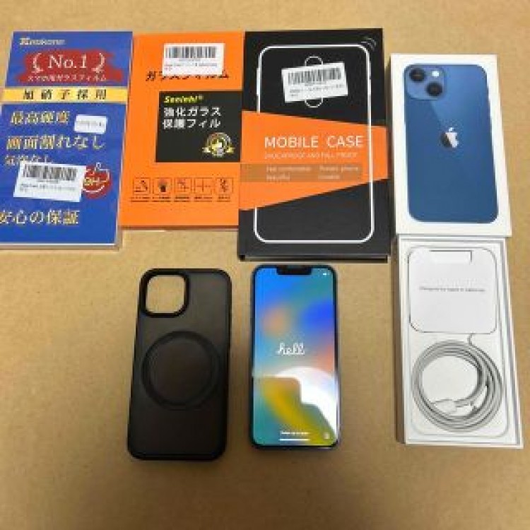 Apple iPhone13 mini 128GB ブルー 予備品多数