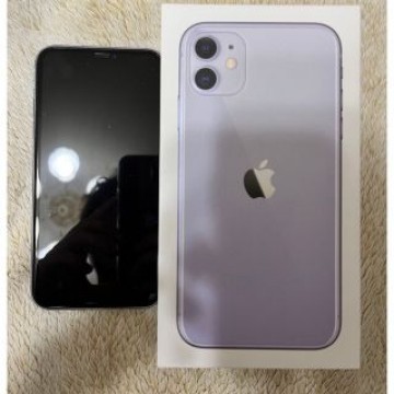 iPhone11 パープル　64GB  SIMロック解除済み
