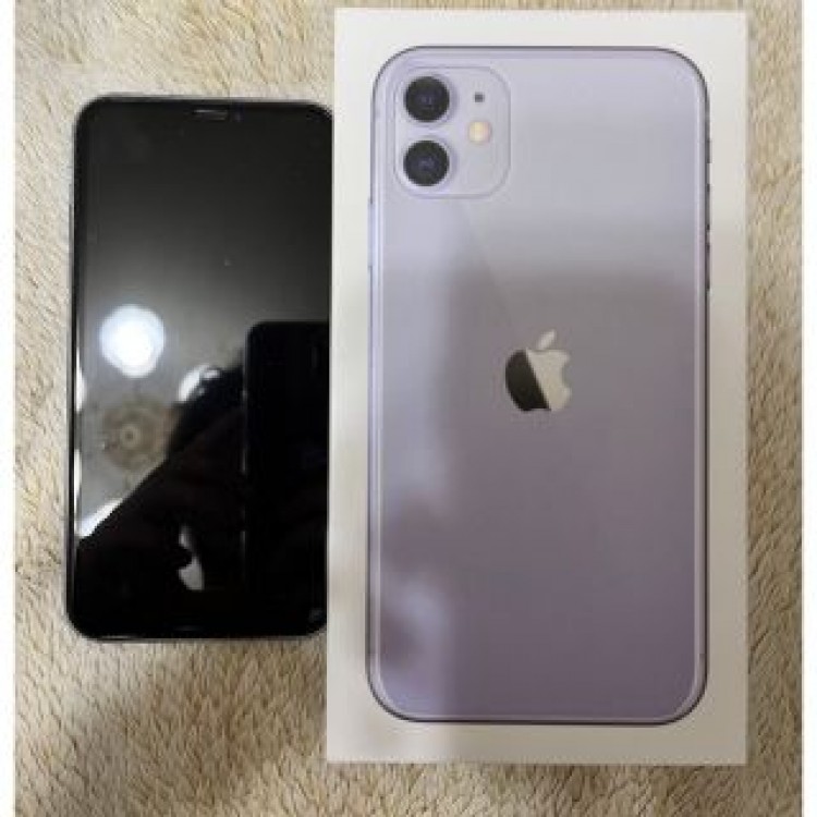 iPhone11 パープル　64GB  SIMロック解除済み