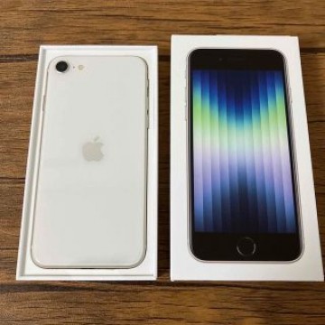 iPhone SE (第3世代) スターライト （白） 64 GB