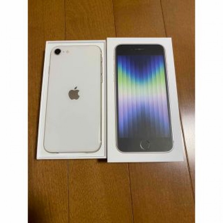 iPhone SE (第3世代) スターライト 64 GB