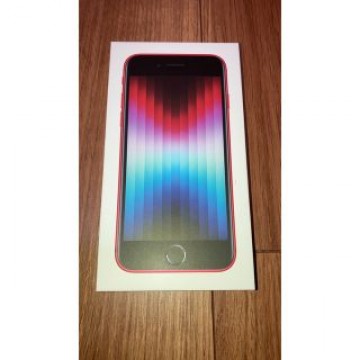 新品未開封 iphone se 第3世代 128gb SIMフリー レッド