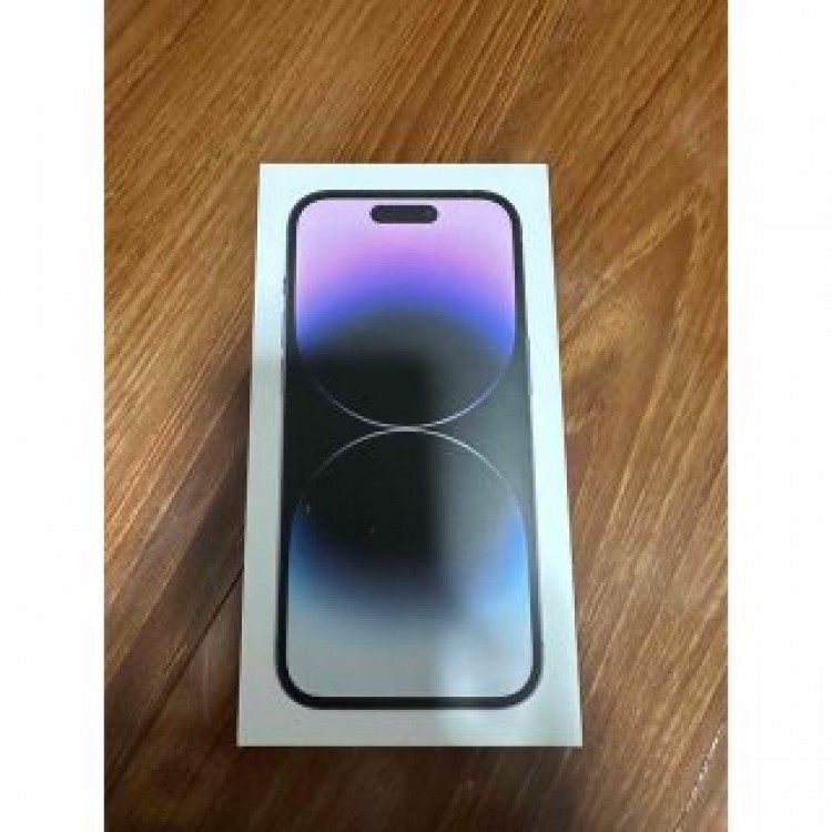 新品未開封　iPhone14pro deep purple 256GB