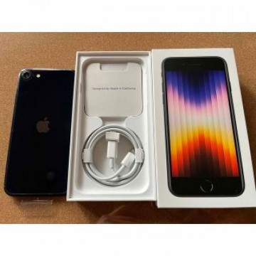 iPhone SE (第3世代) ミッドナイト 64 GB Softbank