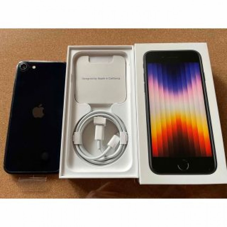 iPhone SE (第3世代) ミッドナイト 64 GB Softbank