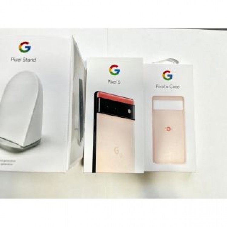 Google Pixel6 128GB ピンク(Kinda Coral) セット