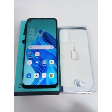 【美品】OPPO Reno5 A/A103OP/128GB/アイスブルー