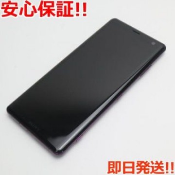 超美品 SOV39 Xperia XZ3 ボルドーレッド