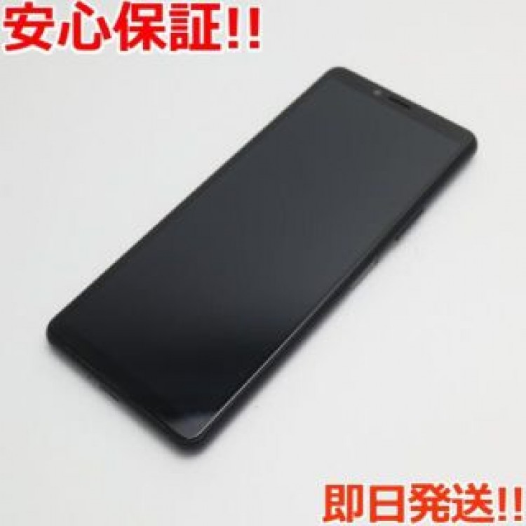良品中古SO-41A Xperia10IIブラック SIMロック解除済