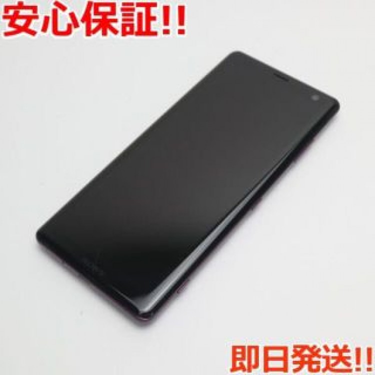 美品 SO-01L Xperia XZ3 ボルドーレッド  SIMロック解除済み