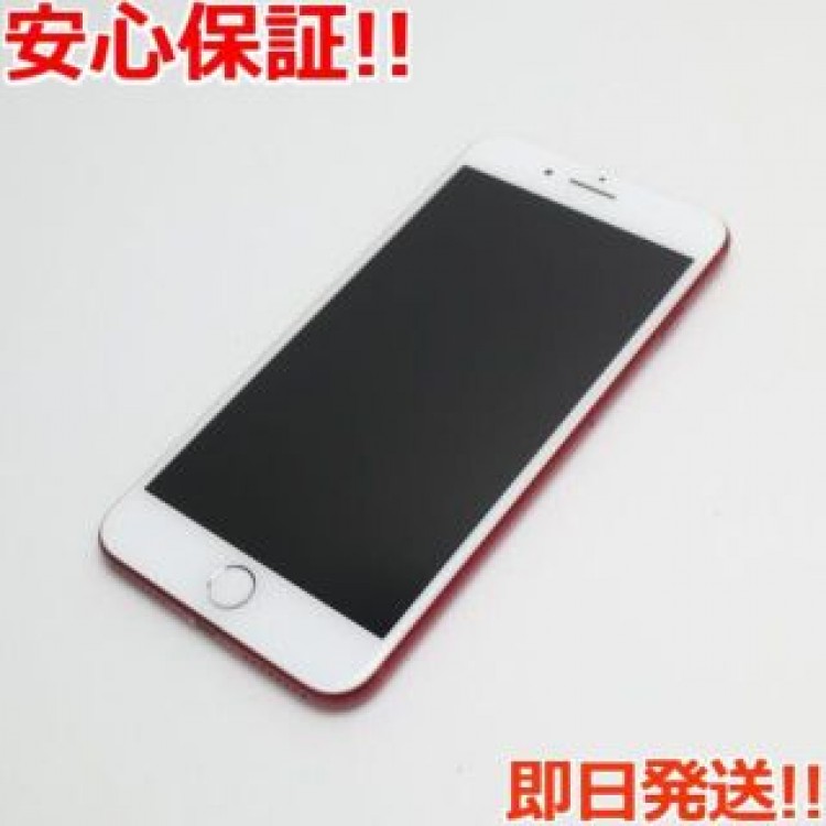 美品 SIMフリー iPhone7 PLUS 128GB レッド