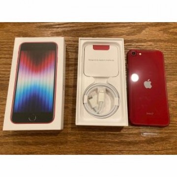 アップル iPhoneSE 第3世代 64GB レッド　au