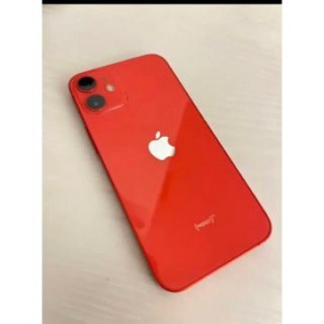 iPhone12 mini レッド　simフリー　訳アリ