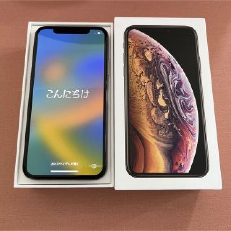 【美品】iPhone XS  64GB ゴールド　SIMフリー