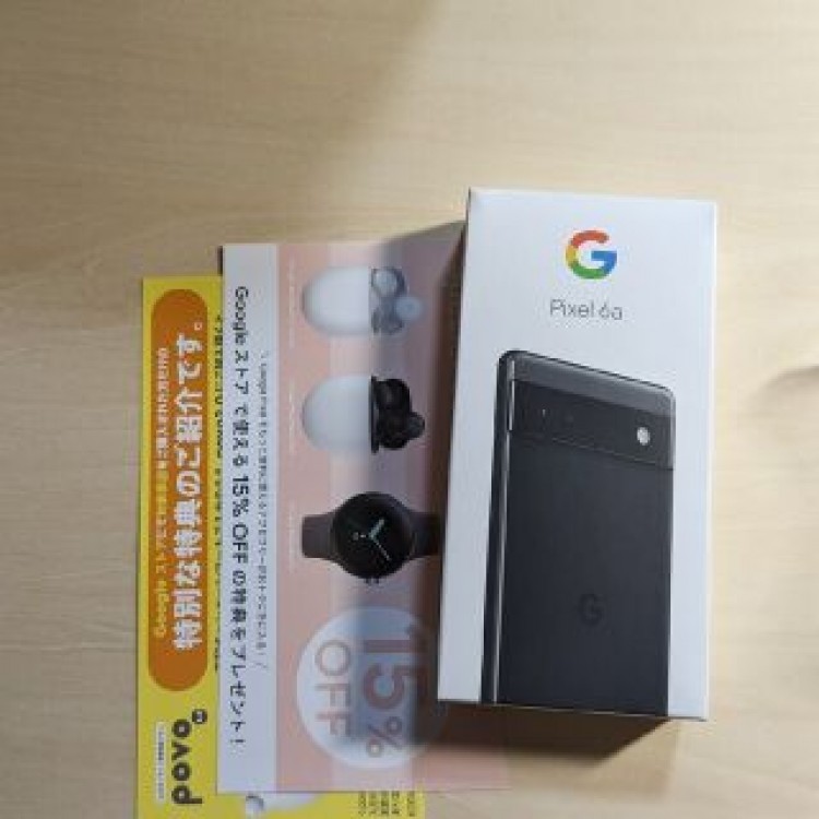 pixel6a 128GB  Charcoal simフリー