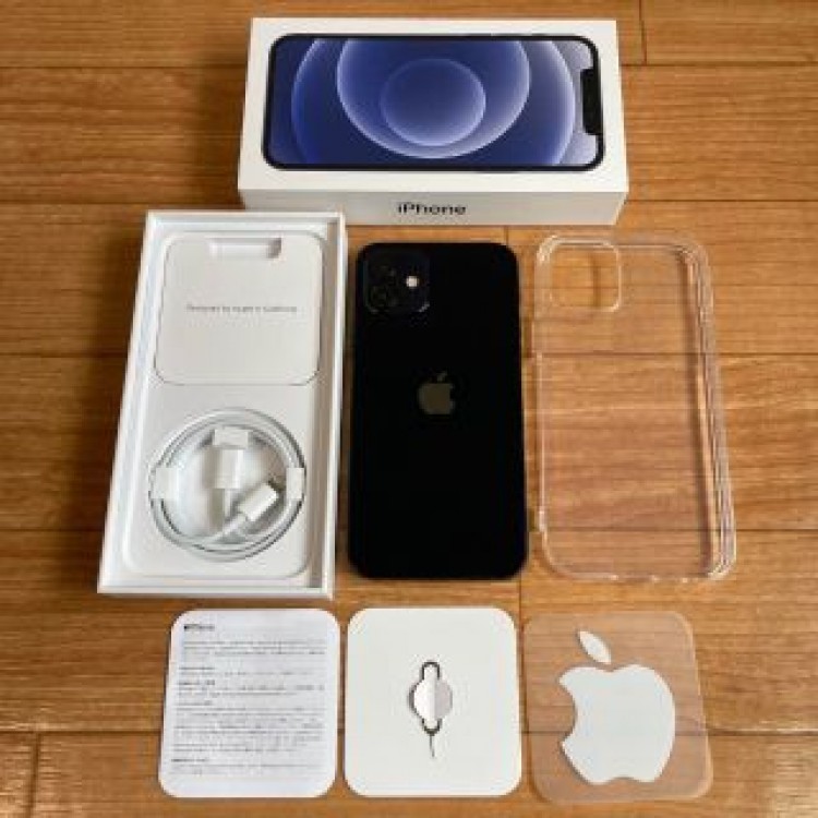 ◎iPhone12 64GB ブラック◎付属品完備・バッテリー89%