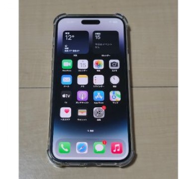 美品 シムフリー　iPhone 14 pro max ブラック　128gb