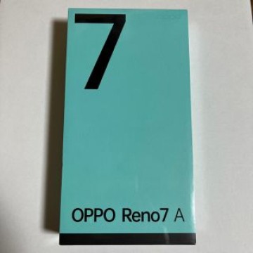 OPPO Reno7 A（SIMフリー版）スターリーブラック  CPH2353