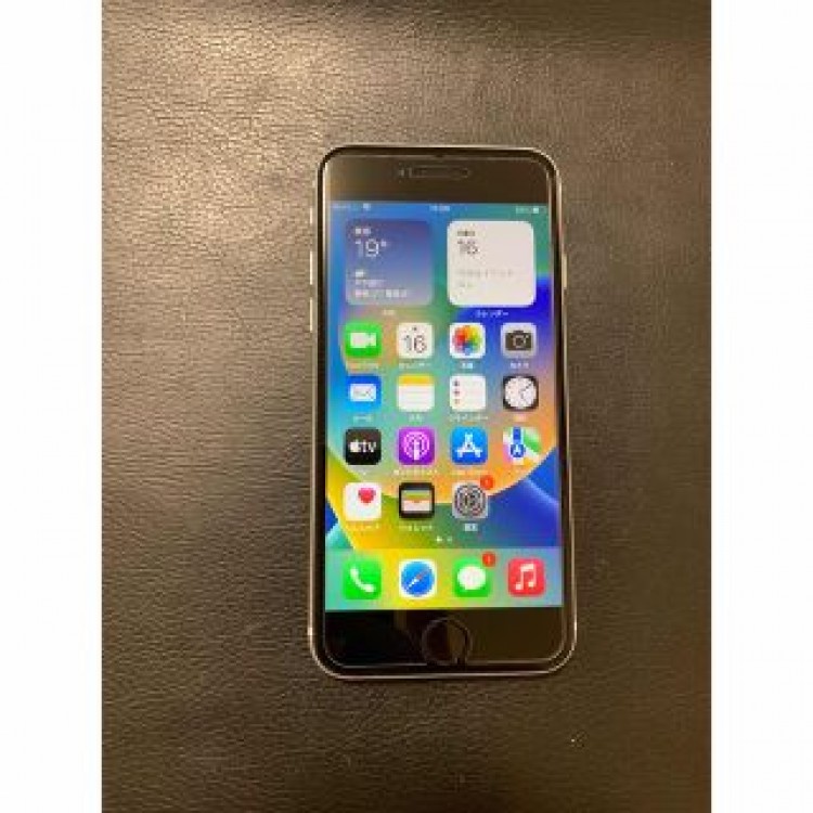 美品　iPhone SE 2世代 64GB デモ機 ホワイト　SoftBank