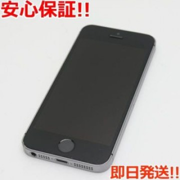 美品 SIMフリー iPhoneSE 16GB スペースグレイ