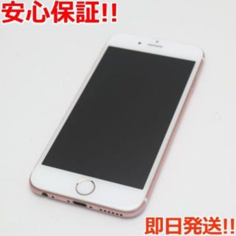 美品 SIMフリー iPhone6S 16GB ローズゴールド