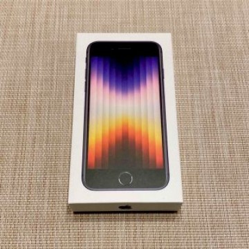Apple iPhoneSE 第3世代 64GB ミッドナイト　simフリー