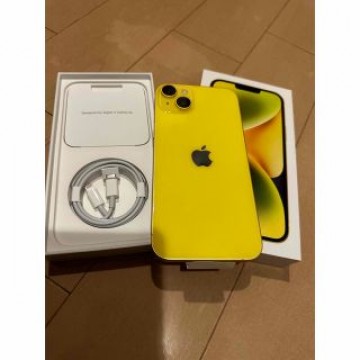 iPhone14 Plus イエロー 256G 開封のみ ほぼ新品