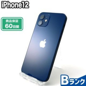 iPhone12 128GB ブルー SoftBank 中古 Bランク 本体【エコたん】