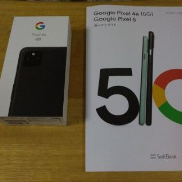本日値下げ【未使用】Google Pixel 4a（5G）Just Black