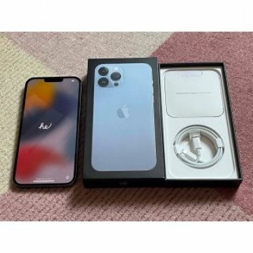 【中古、元展示品】iPhone 13 Pro Max 128GB シエラブルー