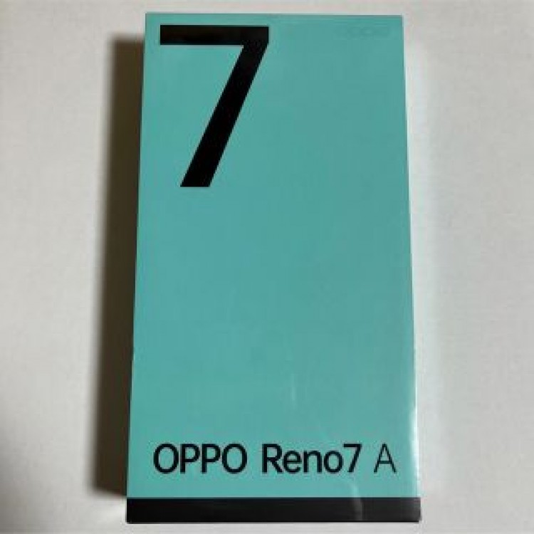 OPPO Reno7 A スターリーブラック CPH2353 納品書付