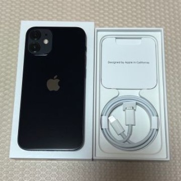美品！iPhone12mini 64GB 本体 バッテリー100%デモ機 BL
