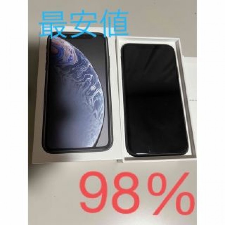 iphoneXR 128GB バッテリー98% 使用期間4ヶ月