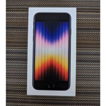 アップル iPhoneSE 第3世代 64GB 黒 未使用