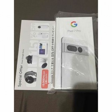 【新品未使用】Google Pixel 7 Pro 128GB Snow