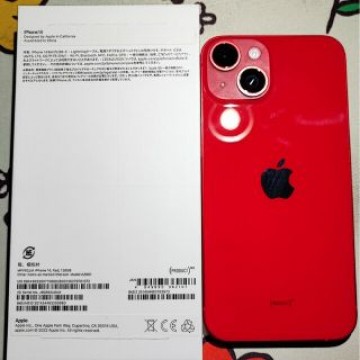 iPhone 14 128GB (レッド) sim プリー