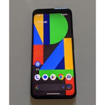 美品 Google Pixel 4 64GB ジャストブラック SIMフリー