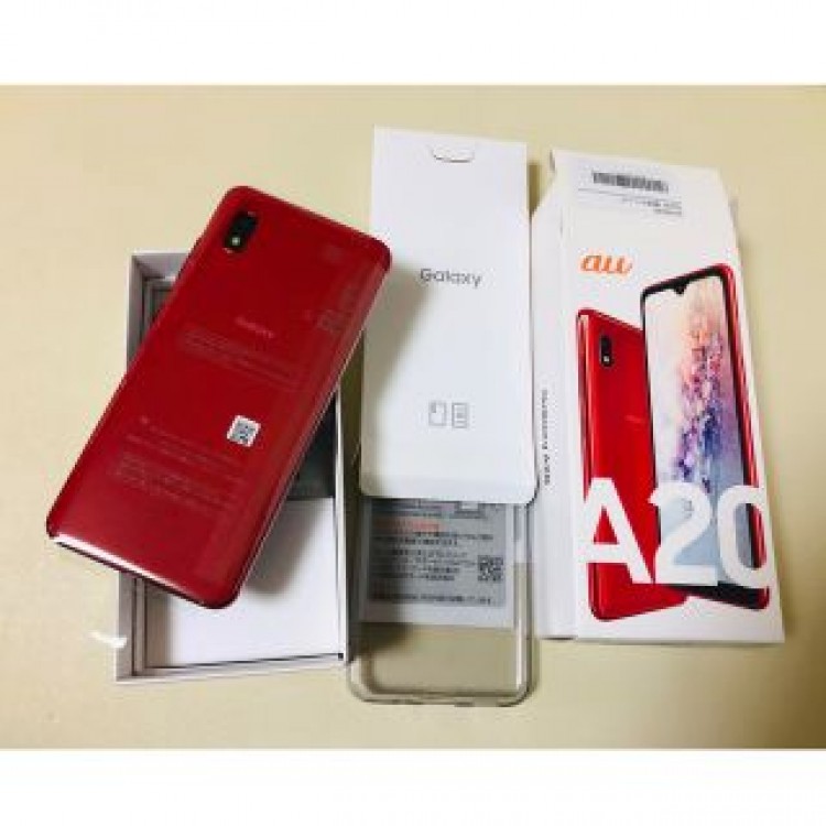 新品☆ Galaxy A20 SCV46 SIMフリー　ギャラクシー　残債無し