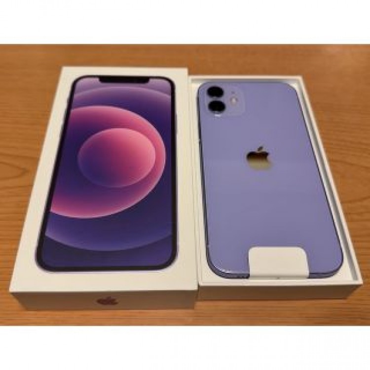 ☆iPhone12 64GB パープル 新品未使用 SIMロック解除済 レア☆