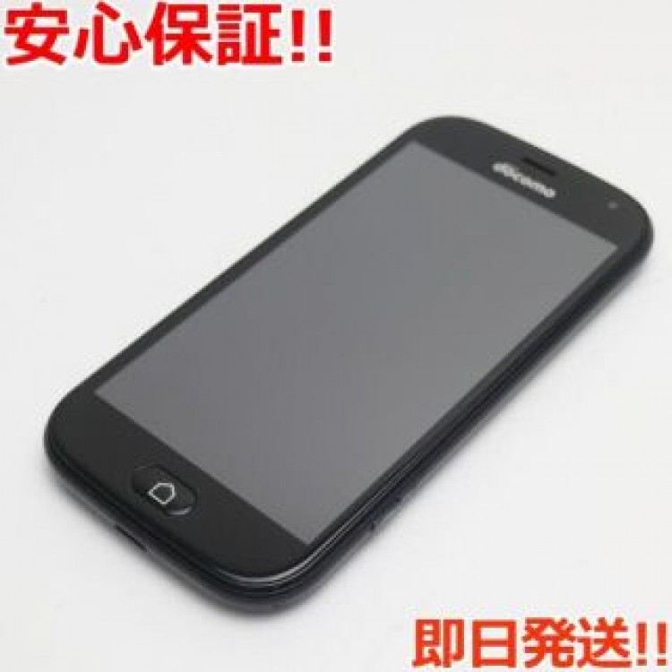 良品中古F-01LらくらくスマートフォンmeブラックSIMロック解除済み