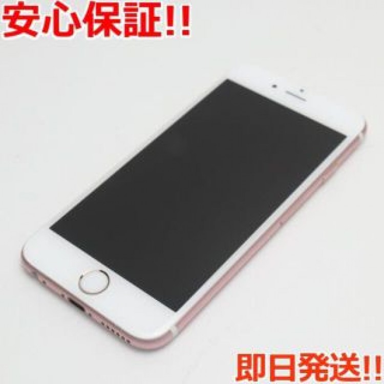 超美品 SIMフリー iPhone6S 64GB ローズゴールド