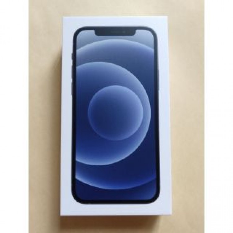 未使用 SIMフリー iPhone12 64GB ブラック 黒 本体 フィルム付