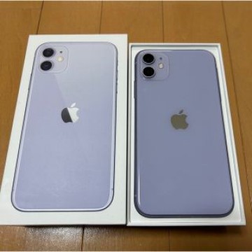 iPhone11 パープル 64GB SIMロック解除済み