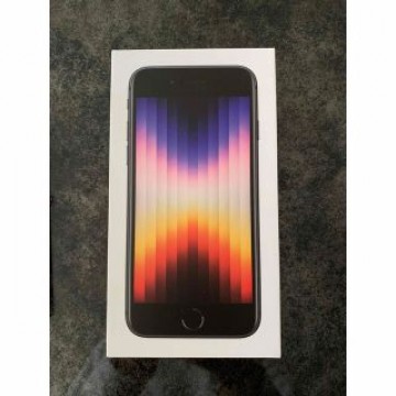 新品未使用 iPhone SE3 64GB Midnight ブラック