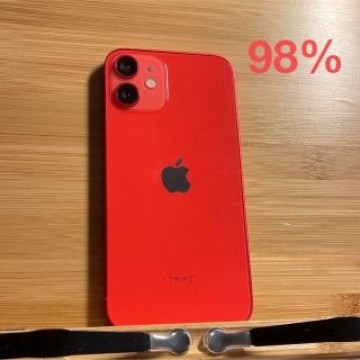 【SIMロック解除済】iPhone 12 mini プロダクトレッド 128GB