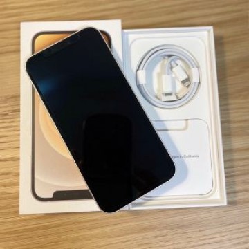 Apple iPhone 12 64GB ホワイト　SIMフリー  箱有り
