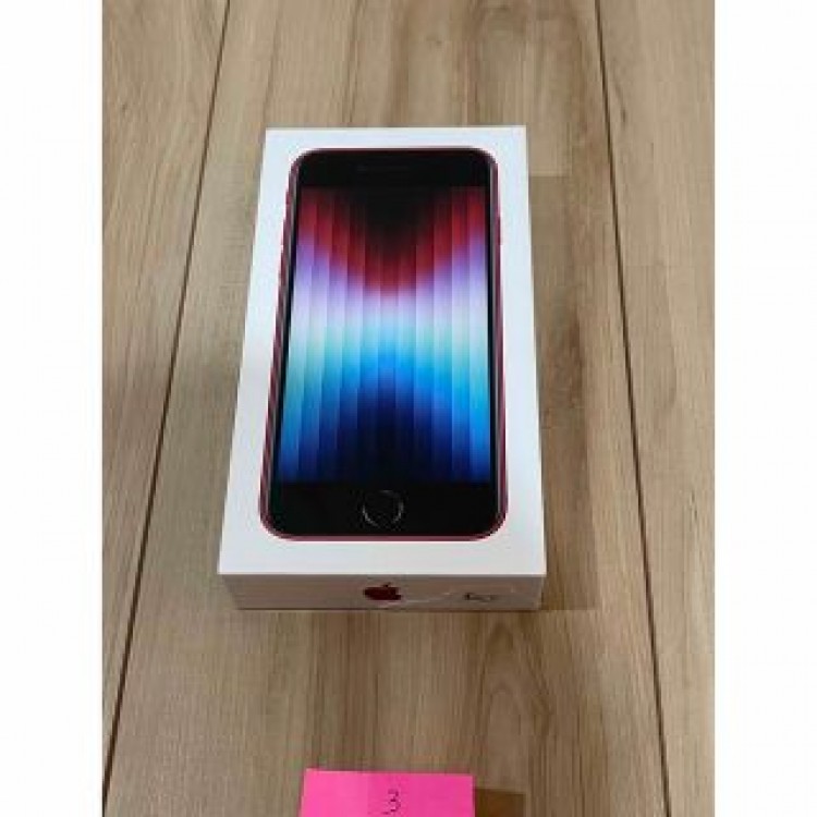Apple iPhone SE 第3世代 64GB 新品未使用 レッド (3)