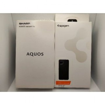 SHARP AQUOS sense4 lite 黒 SH-RM15 ケース付き